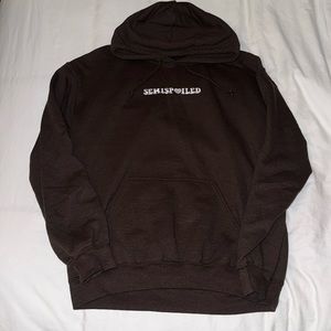 Semi Spoiled Brown Hoodie